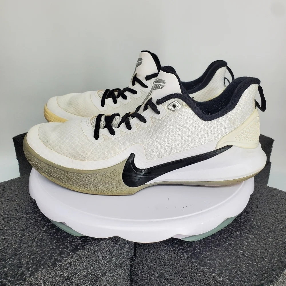 Nike Mamba Focus TB AT1214-100 Men's US 9 White Kobe Bryant Basketball Shoes